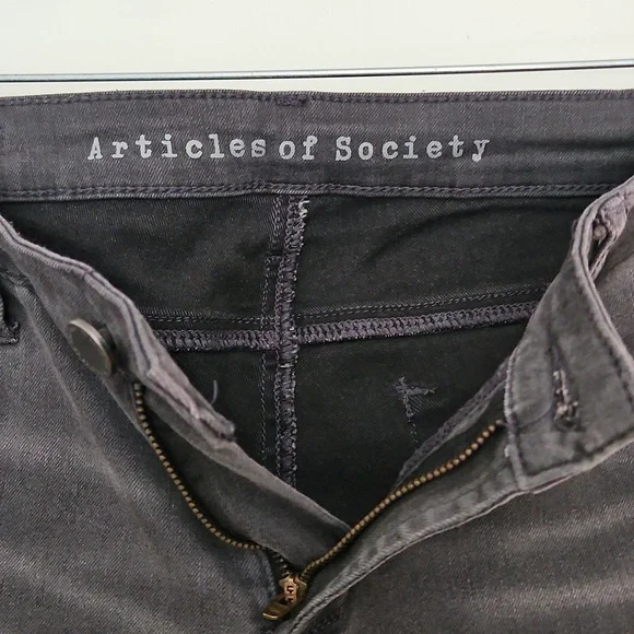 Articles of Society Size 29 Jeans. Dark Gray. - Picture 2 of 5